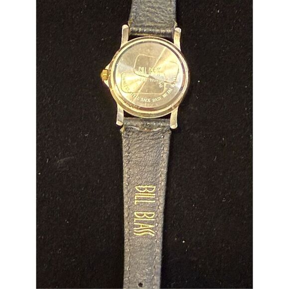 Bill Blass Quartz Ladies Wristwatch Leather Band - Picture 3 of 6